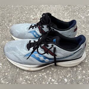 Men's Saucony Triumph 20 Size 10.5 - Vapor / Black Running Shoes